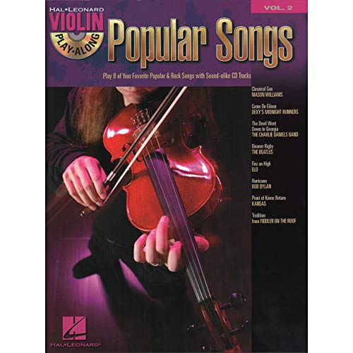 Popular Songs: Noten, CD für Violine (Hal Leonard Violin Play Along) von Hal Leonard Europe